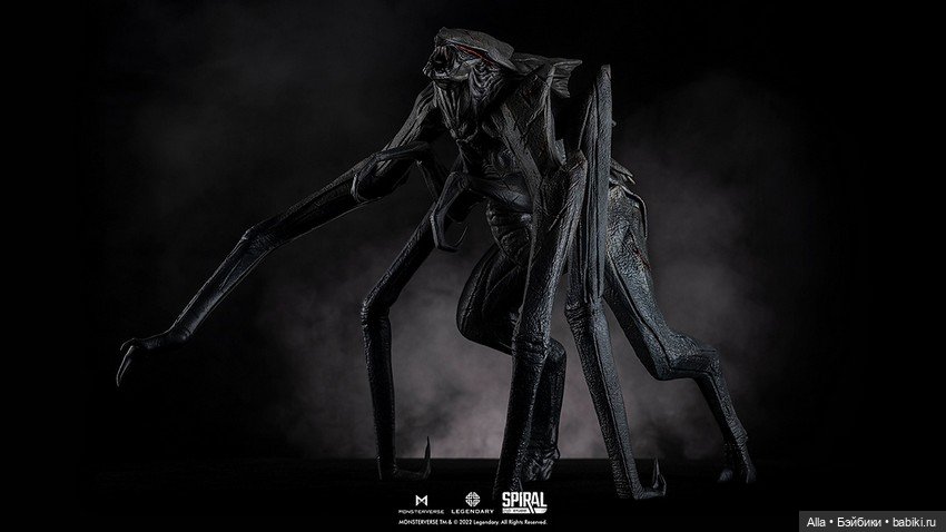 Spiral Studio - статуя Гннуса по мотивам фильма "Годзилла" 2014 года