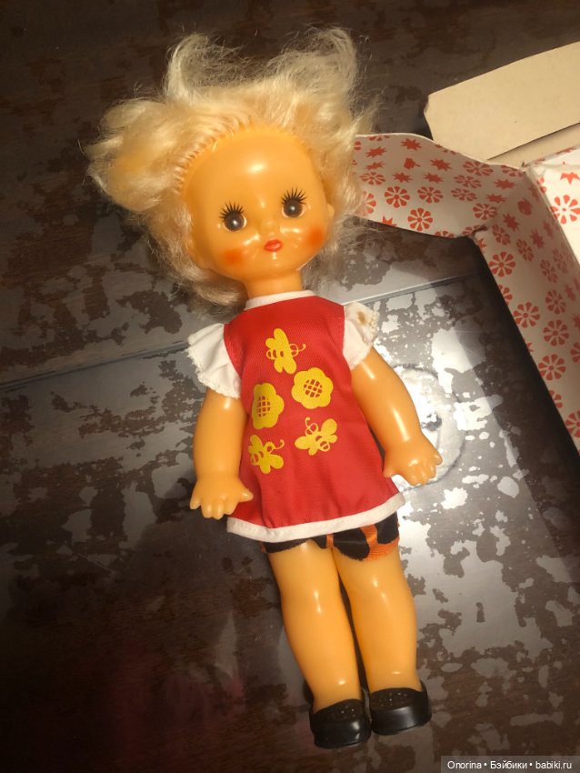Моя Оля приехала — Советские винтажные куклы (СССР): Ленигрушка (фото 3)