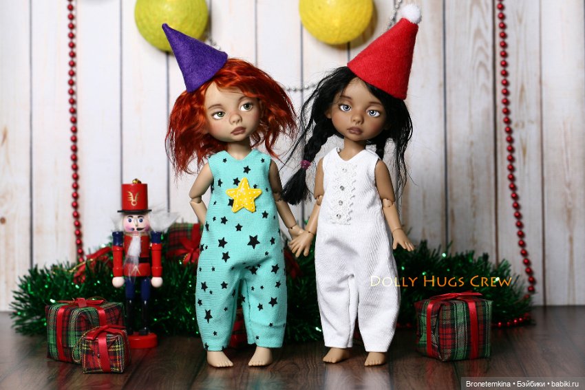 Вася, Лу и Василиса — Куклы Dolly Hugs Crew (DHC): BJD (БЖД)