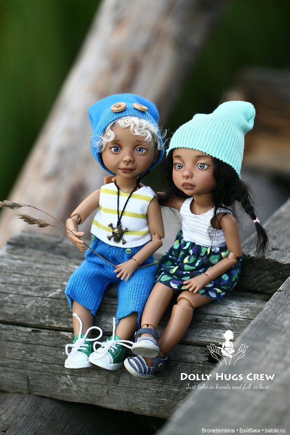 Вася, Лу и Василиса — Куклы Dolly Hugs Crew (DHC): BJD (БЖД) (фото 4)