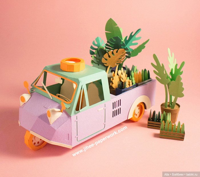 Бумажный мир Lee Ji-hee — Авторские куклы из дерева (фото 10)