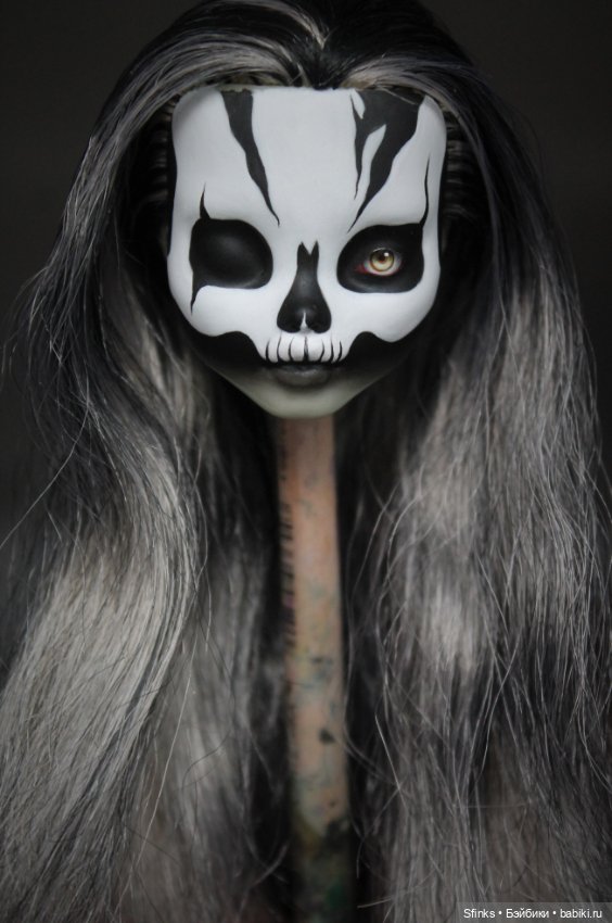 Черепушка — ООАК Monster High и Ever After High: репейнт (фото 4)