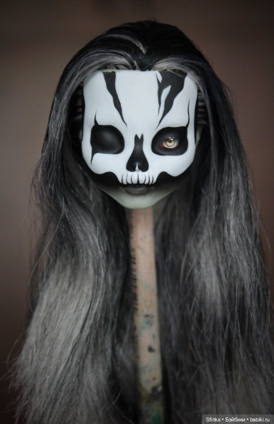 Черепушка — ООАК Monster High и Ever After High: репейнт