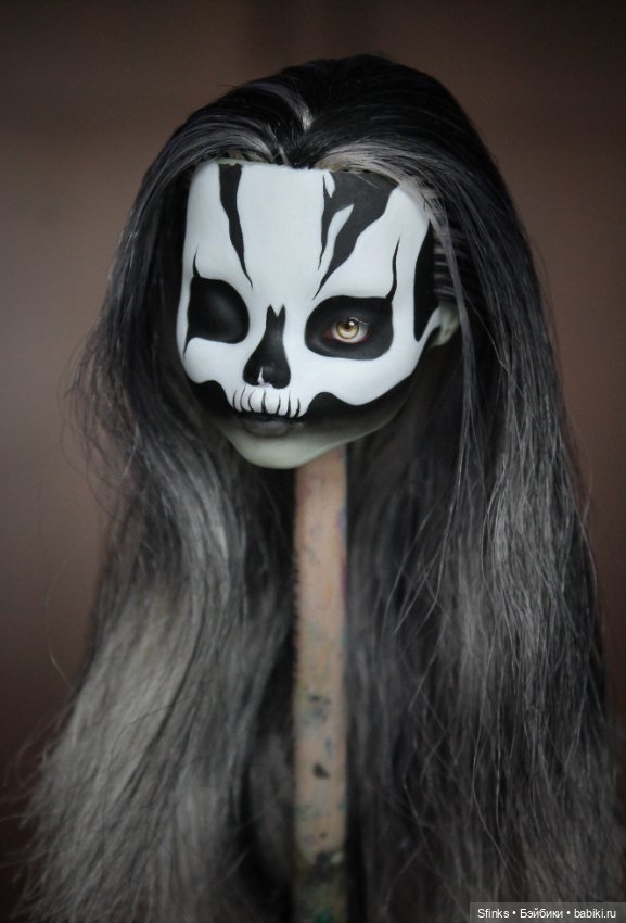 Черепушка — ООАК Monster High и Ever After High: репейнт (фото 2)