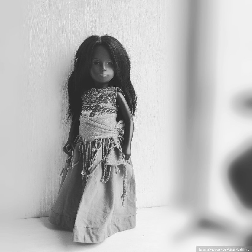 Саши и разные наряды. Кора в платьях этник💝 (фото 8)