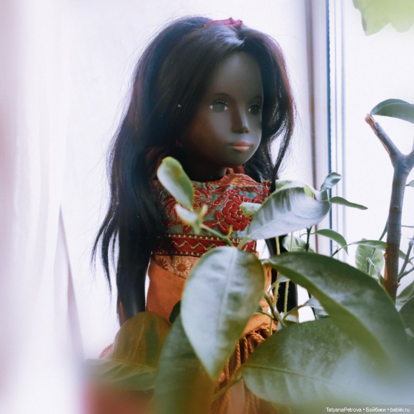 Саши и разные наряды. Кора в платьях этник💝 (фото 7)