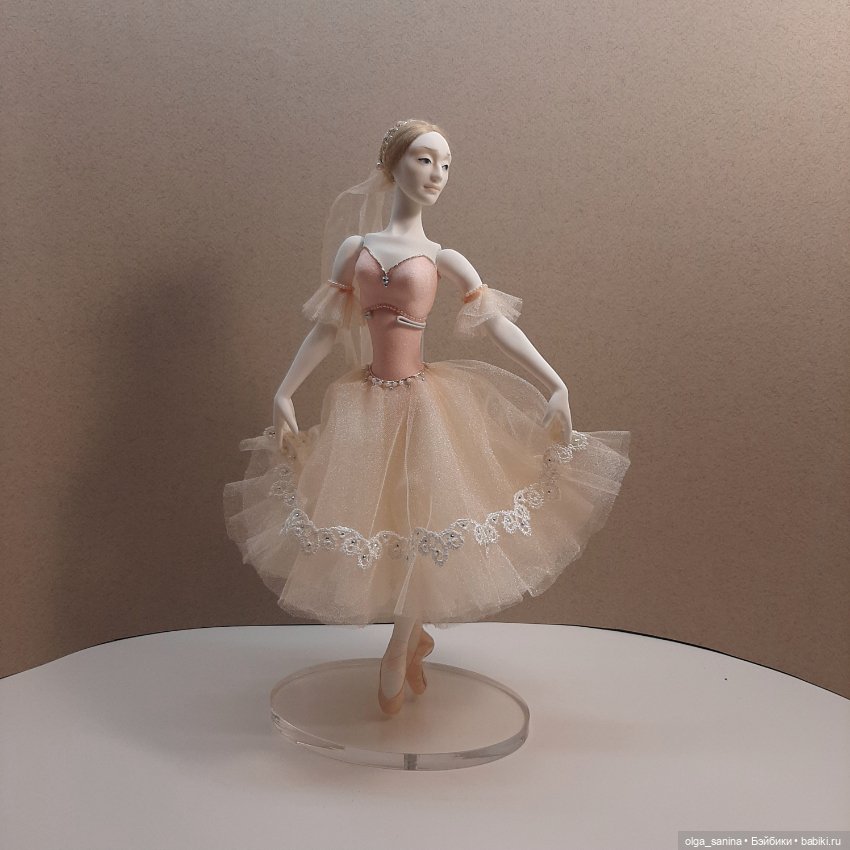 "Фея Драже" - авторская шарнирная кукла из серии "БАЛЕТ"