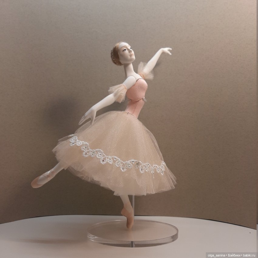 "Фея Драже" - авторская шарнирная кукла из серии "БАЛЕТ" (фото 5)