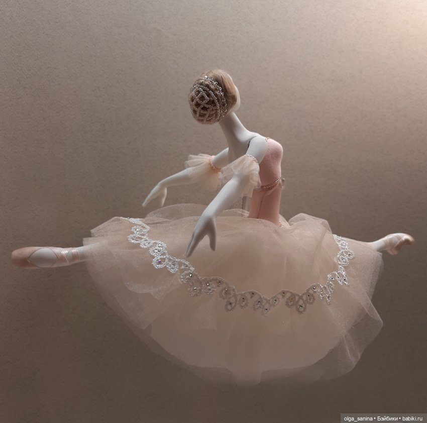 "Фея Драже" - авторская шарнирная кукла из серии "БАЛЕТ" (фото 4)