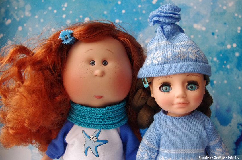 Зима. Ася утеплилась — Российские куклы Весна