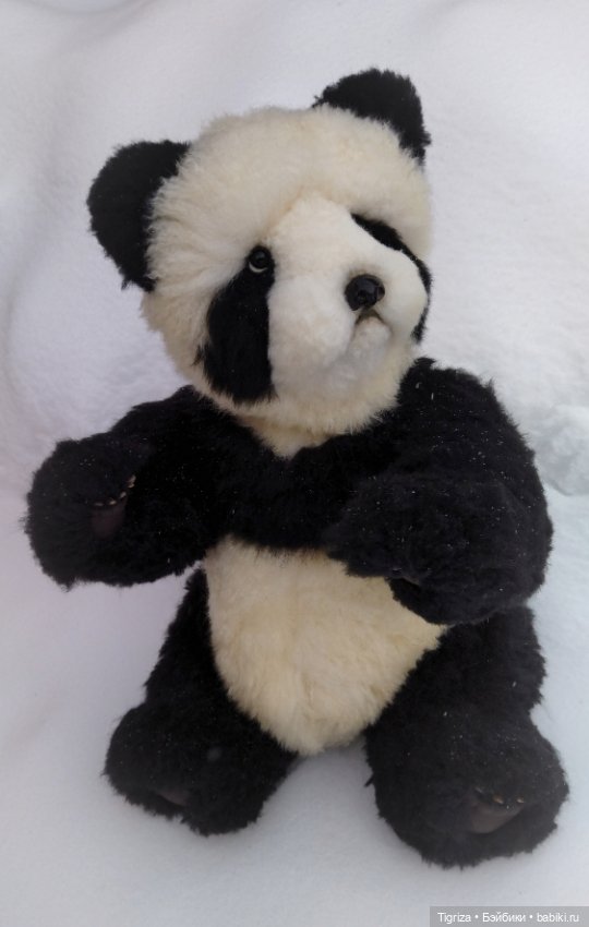 Панда по имени Шик — Авторские мишки Тедди и друзья: фото (фото 9)