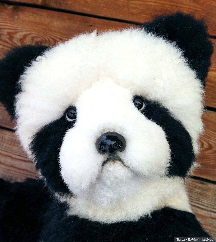 Панда по имени Шик — Авторские мишки Тедди и друзья: фото (фото 3)