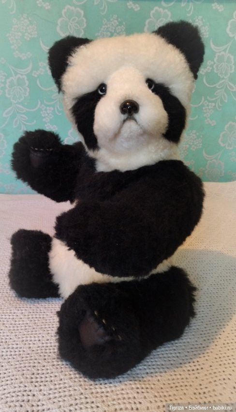 Панда по имени Шик — Авторские мишки Тедди и друзья: фото (фото 5)