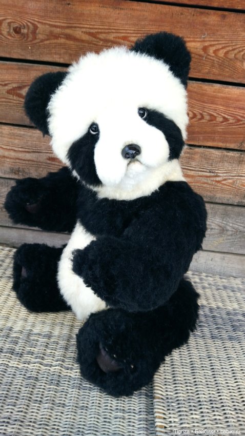 Панда по имени Шик — Авторские мишки Тедди и друзья: фото (фото 2)