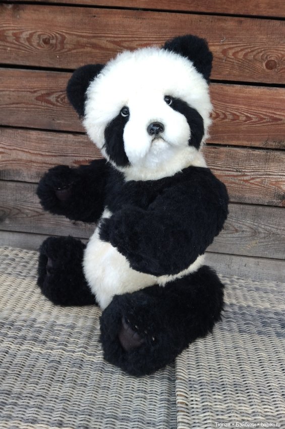 Панда по имени Шик — Авторские мишки Тедди и друзья: фото (фото 4)