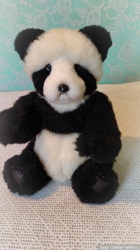 Панда по имени Шик — Авторские мишки Тедди и друзья: фото (фото 6)