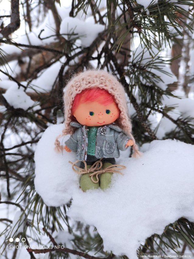 Вишенка, лес и ее любимый котик (фото 4)