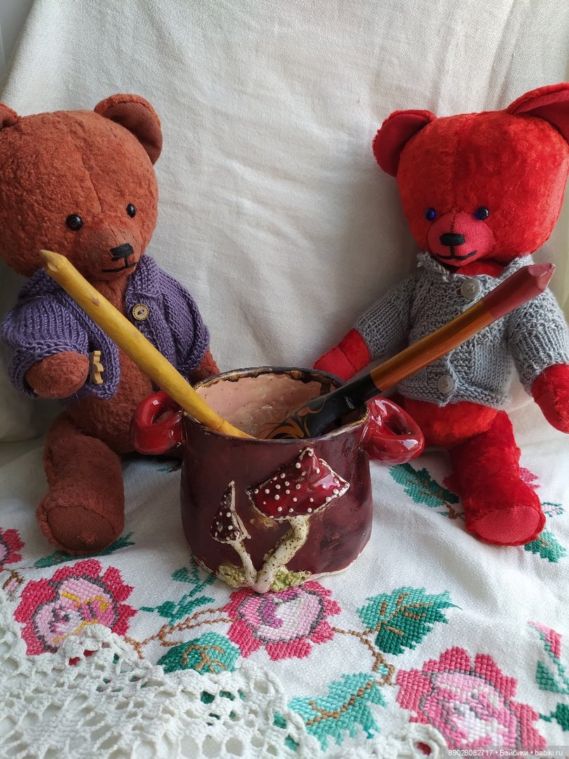 Январята — Авторские мишки Тедди и друзья: фото (фото 3)