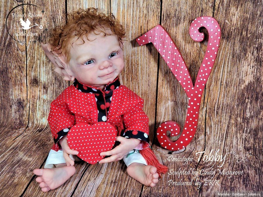 Tobby скульптора Cindy Musgrove, автор прототипа Yelena Rey (фото 7)