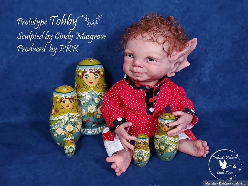 Tobby скульптора Cindy Musgrove, автор прототипа Yelena Rey (фото 5)