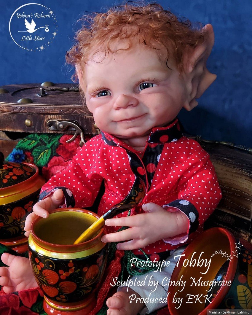Tobby скульптора Cindy Musgrove, автор прототипа Yelena Rey (фото 4)