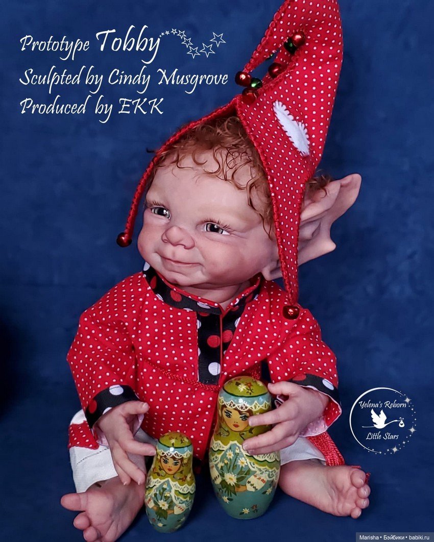 Tobby скульптора Cindy Musgrove, автор прототипа Yelena Rey (фото 3)