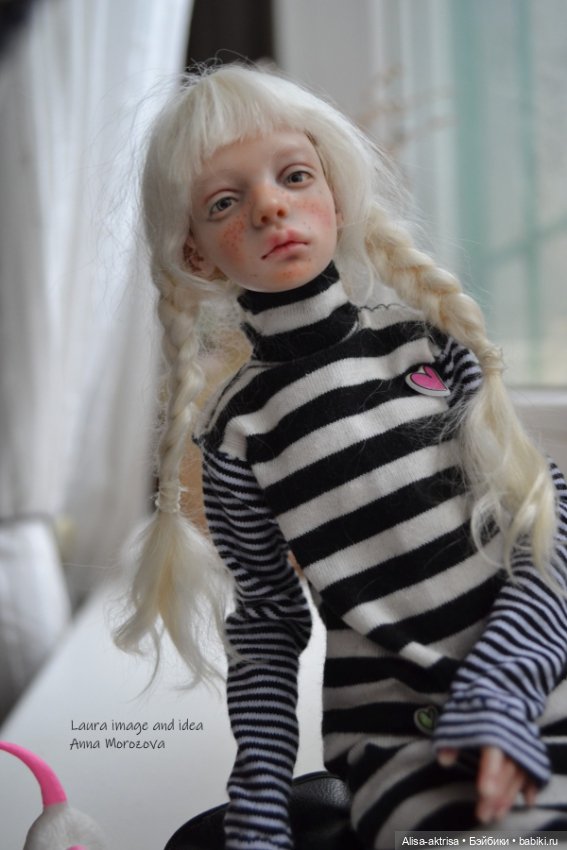 Лора черно-белое и мышки — Фотоистории с куклами BJD (БЖД): сериалы
