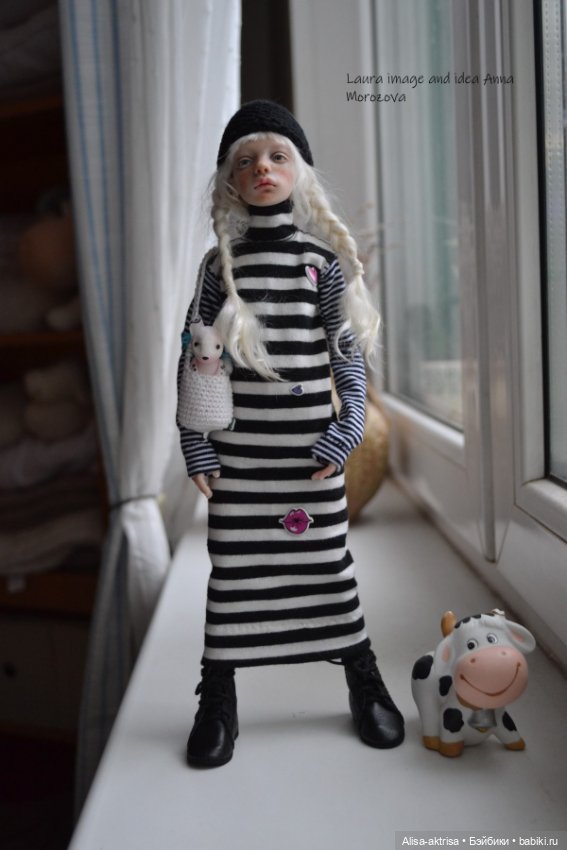 Лора черно-белое и мышки — Фотоистории с куклами BJD (БЖД): сериалы (фото 3)