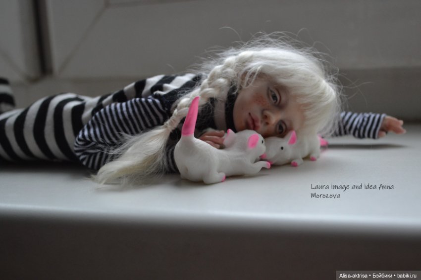 Лора черно-белое и мышки — Фотоистории с куклами BJD (БЖД): сериалы (фото 10)