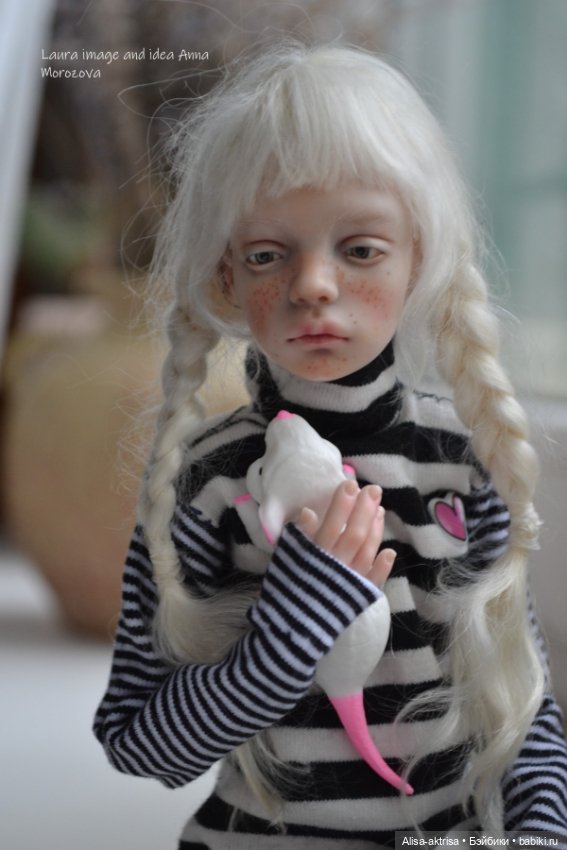 Лора черно-белое и мышки — Фотоистории с куклами BJD (БЖД): сериалы