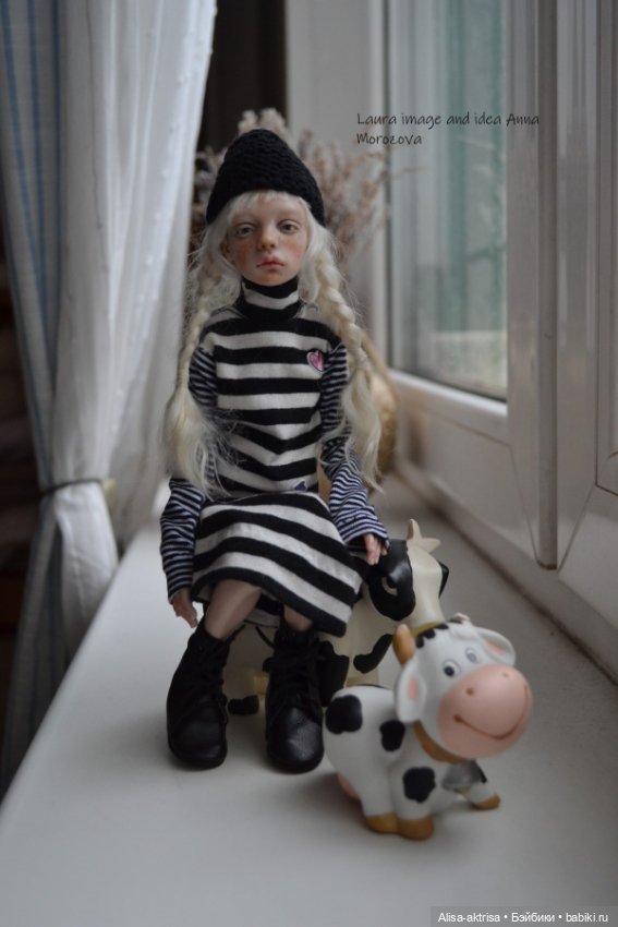 Лора черно-белое и мышки — Фотоистории с куклами BJD (БЖД): сериалы