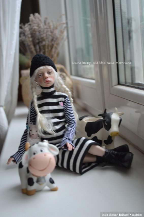 Лора черно-белое и мышки — Фотоистории с куклами BJD (БЖД): сериалы (фото 2)