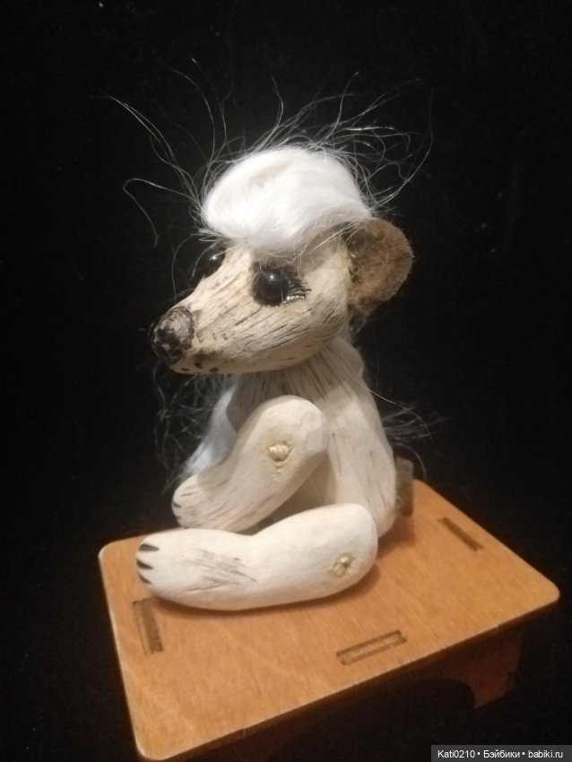 Мой первый медвежонок — Авторские куклы из дерева