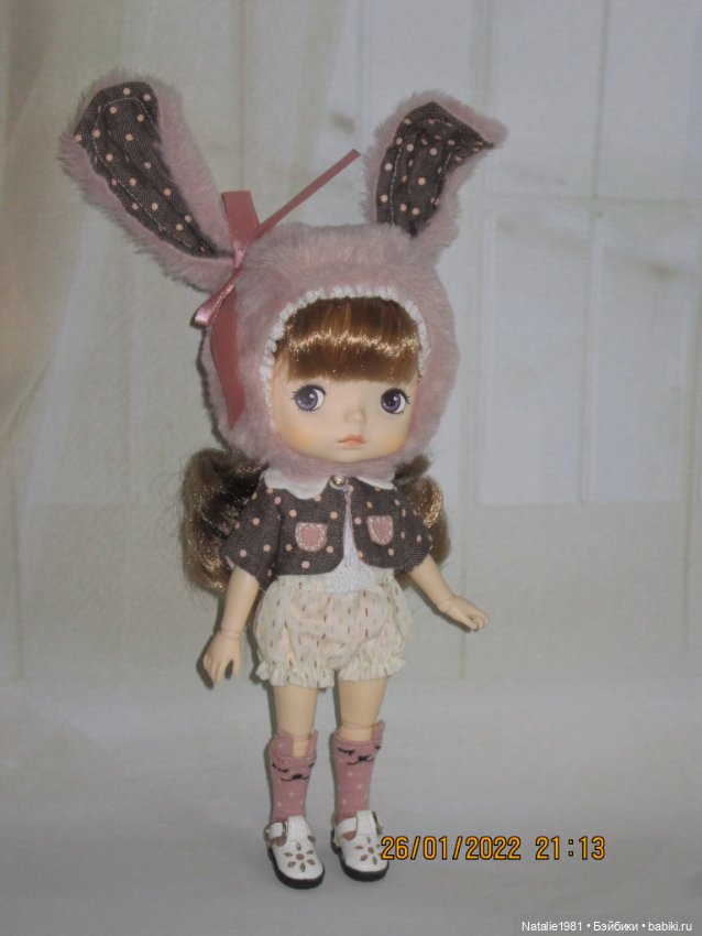 Аутфит Зайки у другой хозяйки. Xiaomi Monst doll (фото 2)