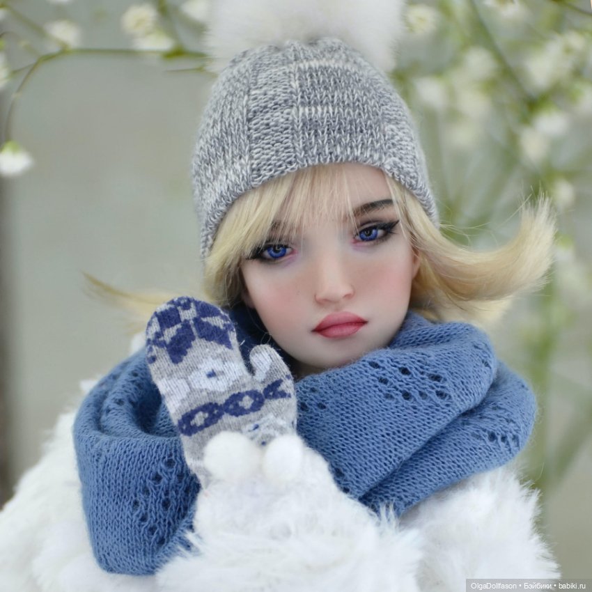 Зимняя сказка. Снежная девочка Sevlana doll (фото 6)