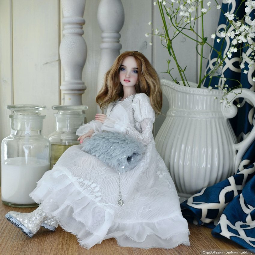 Зимняя сказка. Снежная девочка Sevlana doll (фото 4)