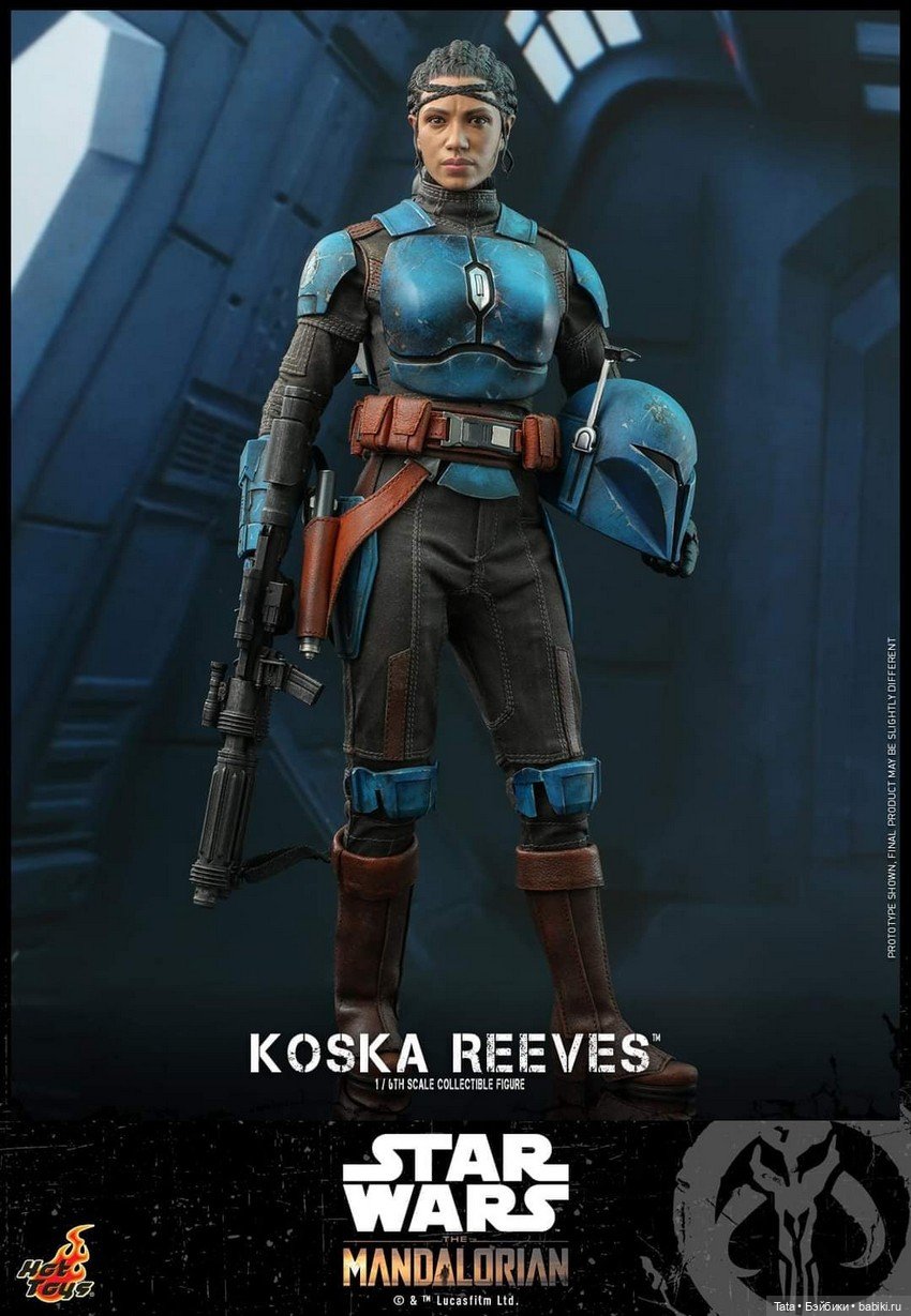 Hot Toys анонсировали фигурку Коски Ривз в масштабе 1/6 по мотивам сериала «Мандалорец» (фото 2)