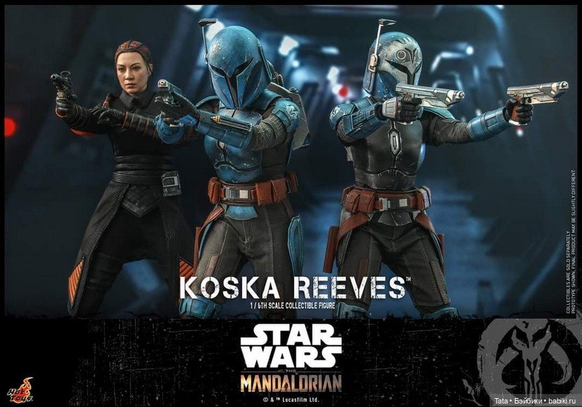 Hot Toys анонсировали фигурку Коски Ривз в масштабе 1/6 по мотивам сериала «Мандалорец» (фото 3)