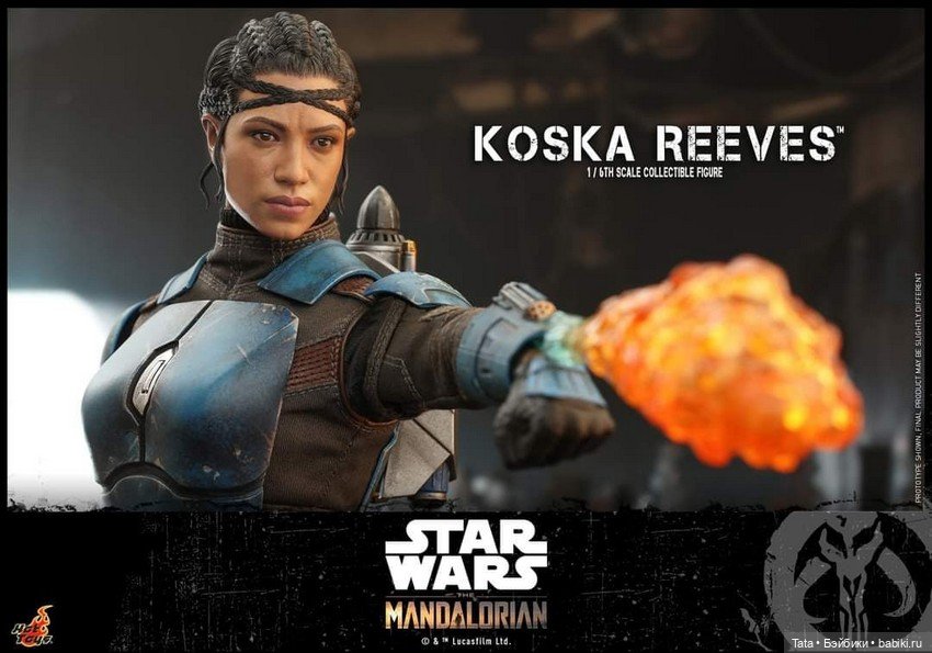 Hot Toys анонсировали фигурку Коски Ривз в масштабе 1/6 по мотивам сериала «Мандалорец» (фото 4)