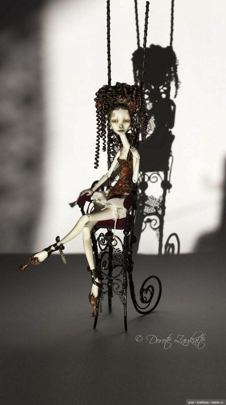 Утонченные куклы от Дороте Заукайте (Dorote Zaukaite) (фото 10)