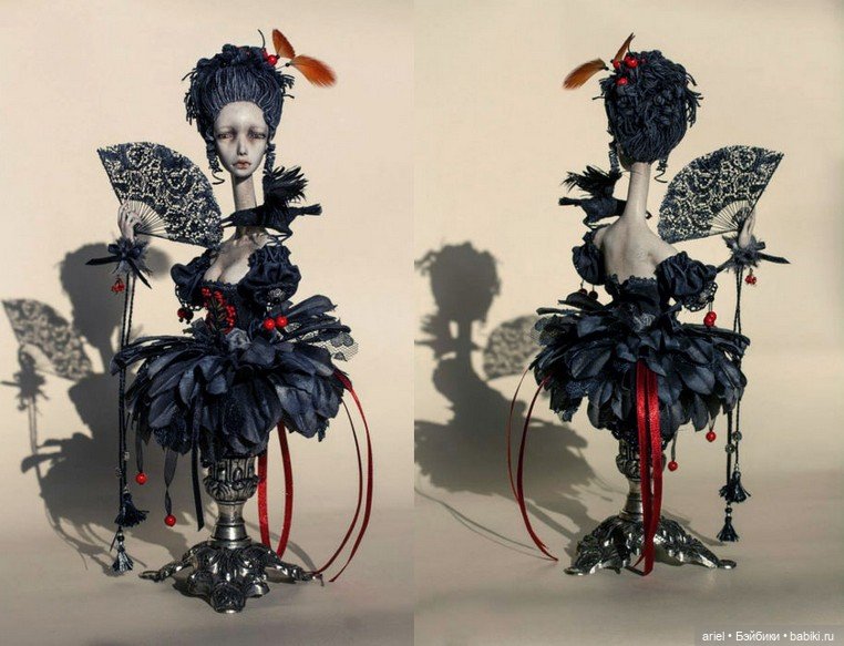 Утонченные куклы от Дороте Заукайте (Dorote Zaukaite) (фото 3)