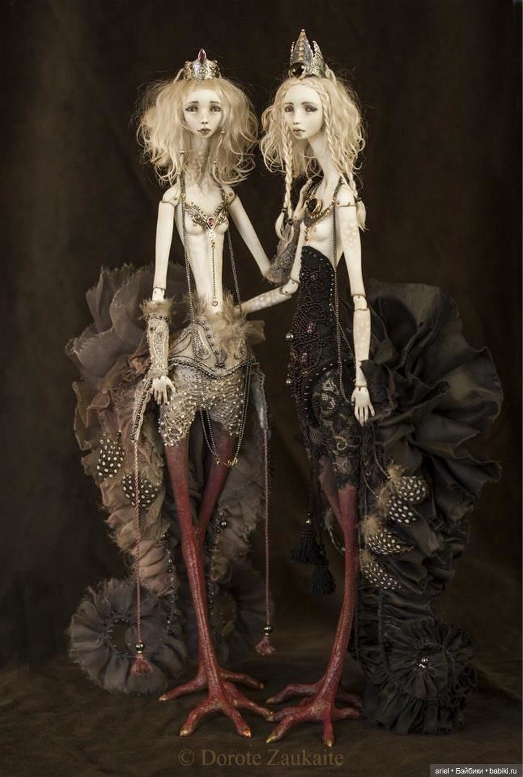 Утонченные куклы от Дороте Заукайте (Dorote Zaukaite)