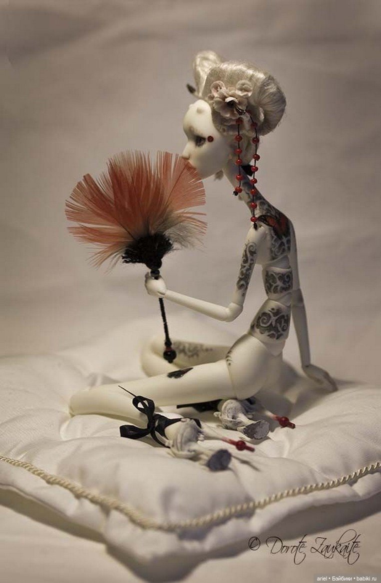 Утонченные куклы от Дороте Заукайте (Dorote Zaukaite)