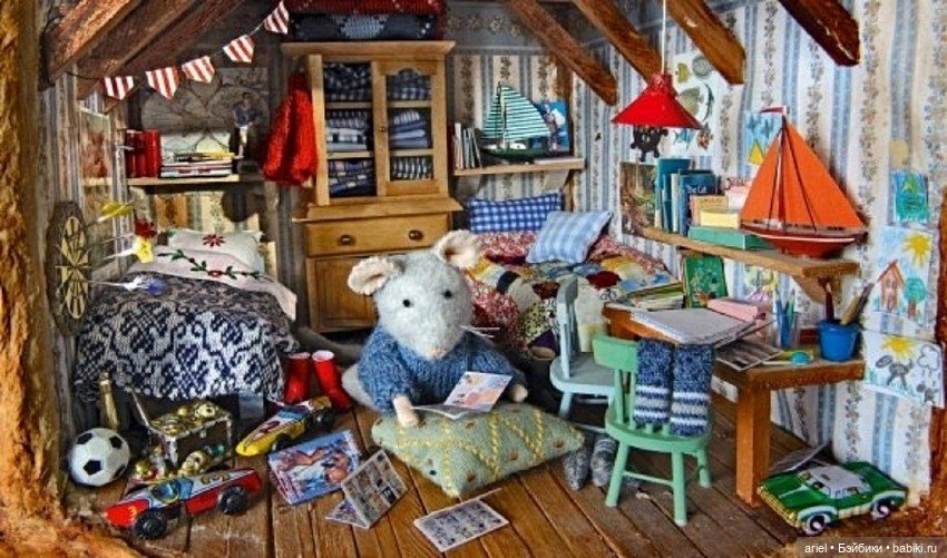 Особняк Mouse Mansion работы Карины Шаапман (Karina Schaapman) (фото 7)