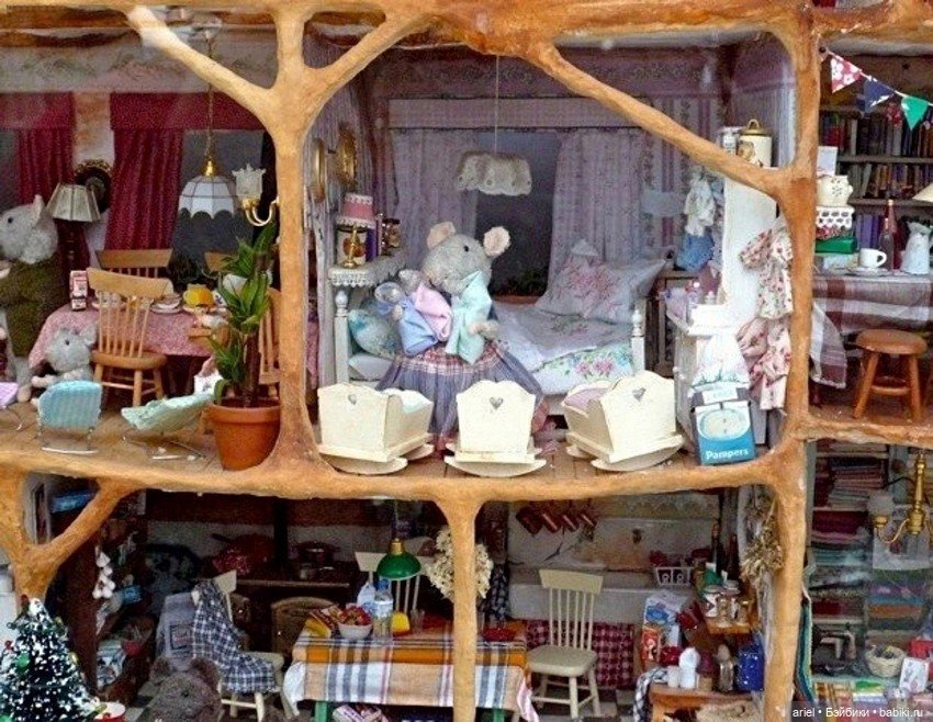 Особняк Mouse Mansion работы Карины Шаапман (Karina Schaapman)