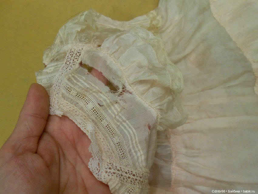 Реставрация антикварной одежды. Часть первая