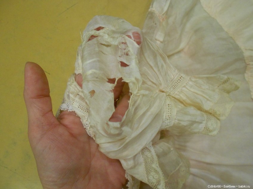 Реставрация антикварной одежды. Часть первая