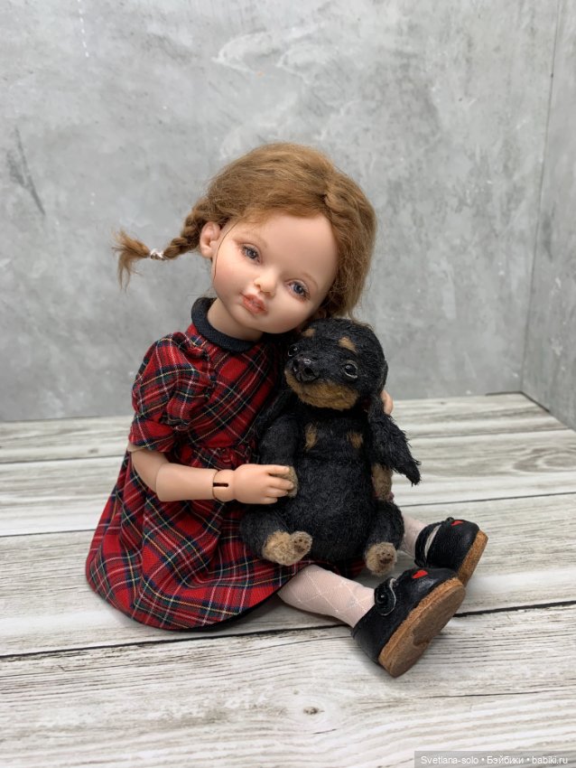 Авторские шарнирные куклы своими руками: лепка (фото 8)