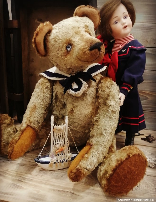 Stefan мишка-тедди — Авторские мишки Тедди и друзья: фото (фото 8)