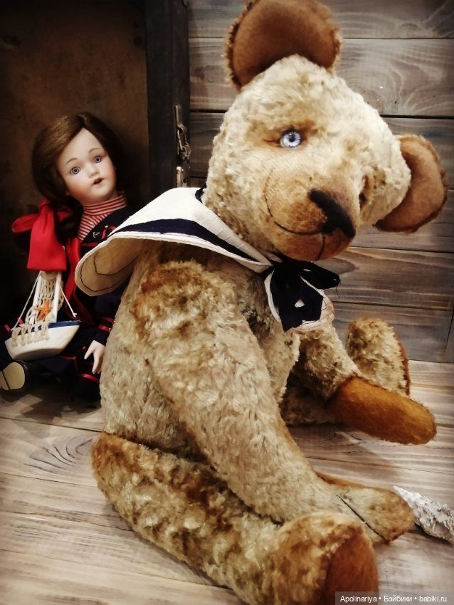 Stefan мишка-тедди — Авторские мишки Тедди и друзья: фото (фото 3)